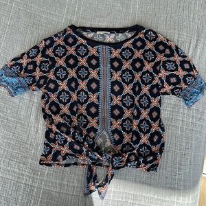 Sandro Patterned Top